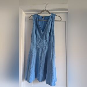 a new day Light Blue Backless Dress